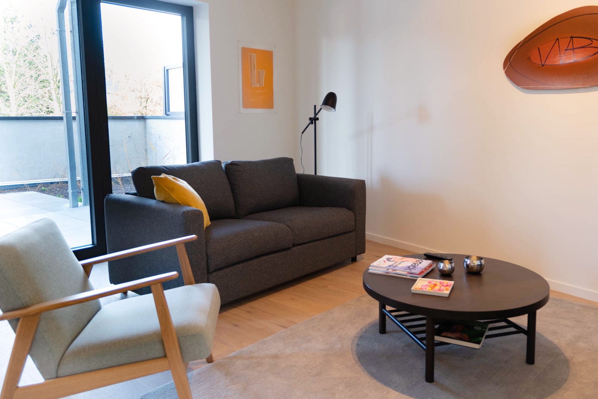 A contemporary 2 person apartment for short- & long-term rental in Ghent, Belgium